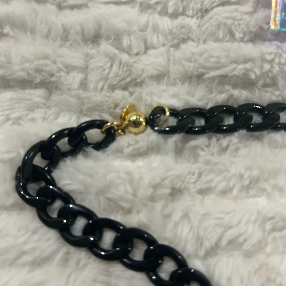 Black Chain Necklace by BAR by Alexa Rae - Picture 3 of 3